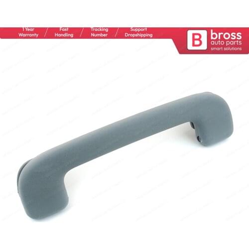 Bross BDP778 Interior Roof Grab Handle Dark Gray 8200081864 for Clio MK2 1998-2005, Symbol MK2 1998-2005, Solenza 2003-2005