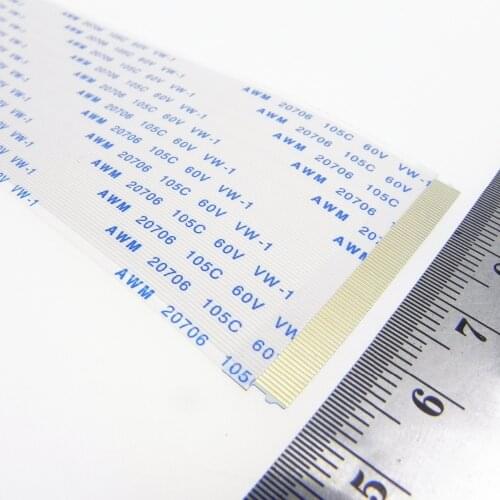 1pcs/lot) Flexible Flat FFC Cables 80pin 0.5mm 300mm Long A type Gold plated for printer lcd display screen with free shipping