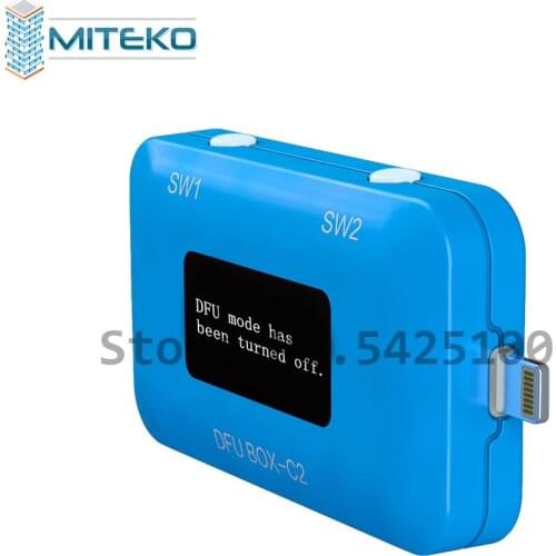 JC DFU BOX C2 for Restoring Rebooting IOS Restore Reboot for Phone USB Current Voltage Display SN ECID Information Reading