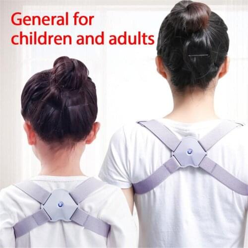 Back Posture Corrector Smart Correction Humpback Vibration Massager Back Shoulder Posture Brace Training Belt Adjustable Trainer