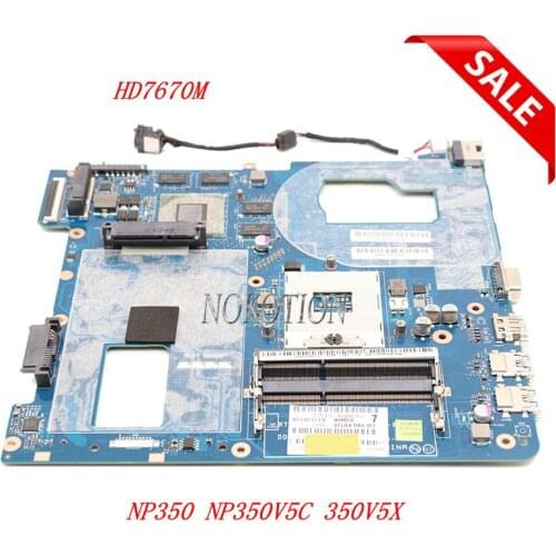 QCLA4 LA-8861P Laptop Motherboard For Samsung NP350 NP350V5C 350V5X BA59-03397A BA59-03553A BA59-03538A BA59-03393 HM76 HD7670M