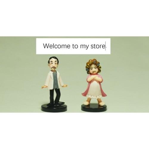 Small 5cm high pvc figure movie character kongffu 2pcs/set
