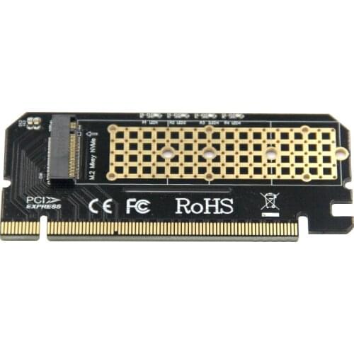 POHIKS 1pc High Quality M.2 NGFF to PCI-E Express 3.0 X4 X8 X16 Full Speed Adapter Card For Windows7/8/10/Linux