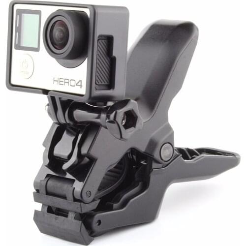 Portable Jaws Flex Clamp With Bucket and Screw Mount For Gopro Hero 4 3+ 3 2 SJ4000 SJ5000 SJ6000 Xiaoyi Action