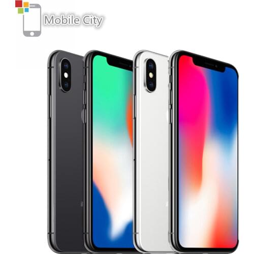 Original Unlocked Apple iPhone X Hexa Core 3GB RAM Smartphone 5.8" 4G LTE 12MP Dual Rear Camera Face ID 64GB/256GB Cell Phone