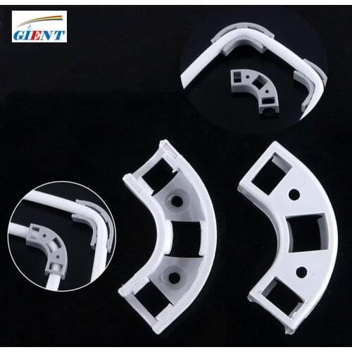 1/4" 3/8" Water Purifier Fittings PE Pipe Fixed Clamp 90 Degree Right Angle Pipe Clamp Pipe Groove Corner