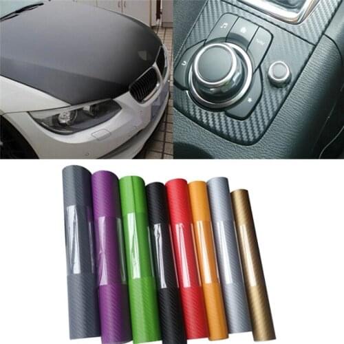 1pc DIY 5Colors 3sizes Car Sticker Matte Pearl Point Auto Exterior Carbon Fiber Custom Automotive Accessories Change Color Film