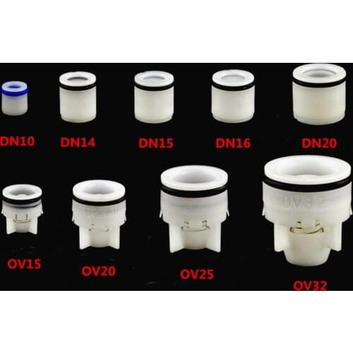1Pcs Plug-in Plastic Non-Return Valve Spring Check For 10-32mm Aquarium Garden irrigation Water Meter Valve Anti Drip
