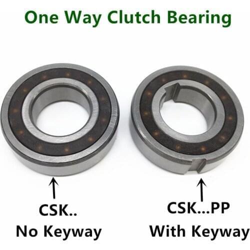 100pcs/lot CSK10 CSK10PP Sprag One Way clutch Bearing 10*30*9 mm Keyway Freewheel Backstop Clutch 10x30x9 mm