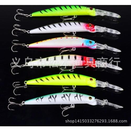 120pcs/lot dw-1185 Luren Fishing Bait 0.52OZ 14.7g Lure Minnow blackfish Tackle 5.7"14.5cm hard Fishing Bait bionic
