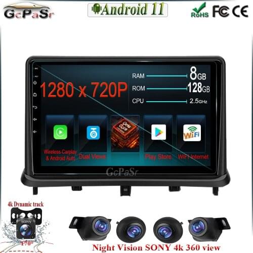 Carplay 9'' Android 11 for Changan Alsvin V7 2015 Video Player Radio Stereo GPS Navigation Audio Autoradio NO DVD 2 Din Recorder