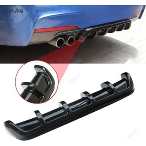 Car modified rear bumper small surrounded by carbon brazing decorative spoiler with universal deflector sports CD50 Q04