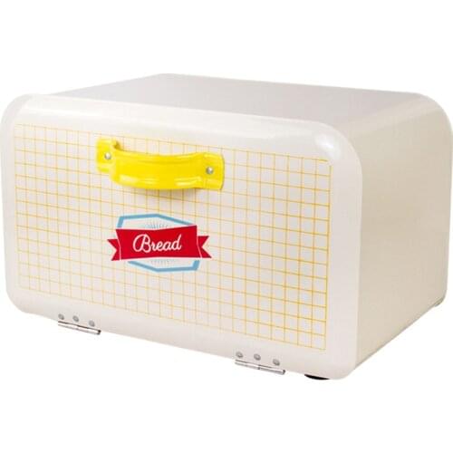 Large Bread Box Kitchen Decor Vintage Design Holder Storage Bin Bread Storage Container for Counter Countertop Kitchen Chips
