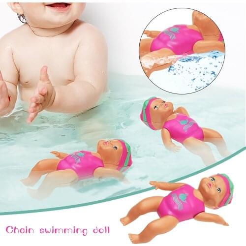 Children Baby Cute Mini Water Fun Swimming Pool Bathtub For Waterproof Electric Doll Accompany Kids Toys Gifts Игрушечная Кукла