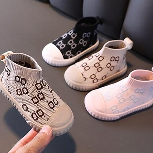 Fashion Kids Running Shoes For Girls Boys Breathable Sneakers Girls Non-slip Outdoor Shoes Toddler Casual Shoes Kids Sneakers