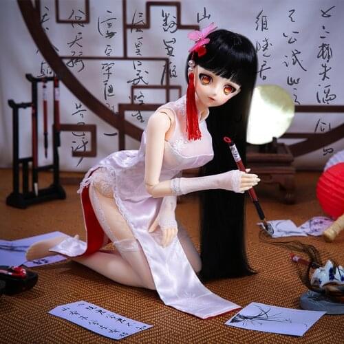 OUENEIFS BJD Dolls Luts Amy 1/3 Girl Body Model Joint Doll Secondary Element World
