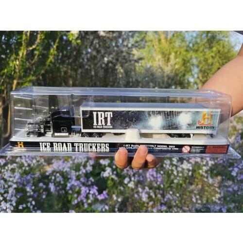 For Peter 1/87 Scale Diecast Vehicle Classic American 389 Truck Model Toys Children Kids fans boy Gift Collection Display