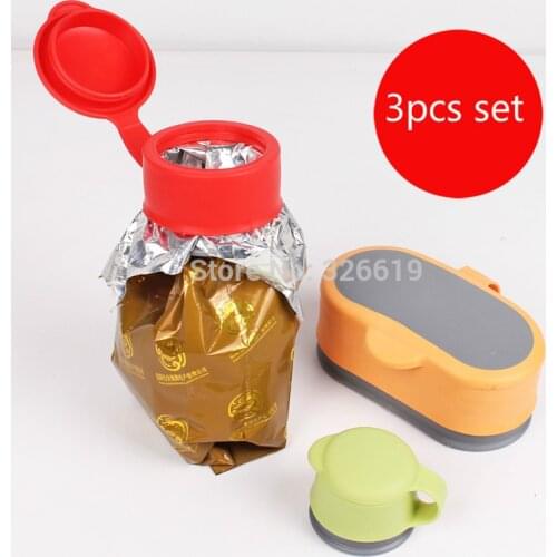 Food bag Lid sealing device multifunctional food sealing cover buckle Large bag stopper