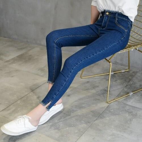 Olome Womens High Jeans