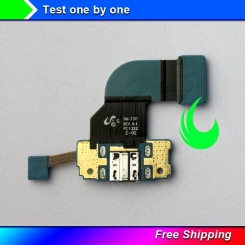 2Pcs/Lot Original For Samsung Galaxy Tab 3 8.0 T311 SM-T311 USB Charging Port Charger Dock Connector Flex Cable Replacement