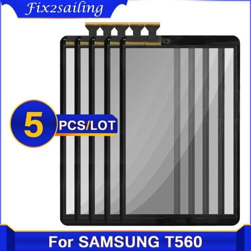 5 piece/lot T560 Touch Panel For Samsung Galaxy Tab E SM-T560 SM-T561 T560 T561 Touch Screen Panel Digitizer Replacement