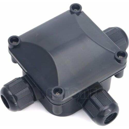 Waterproof IP 68 Junction Box 3 Cable & Wire Protection Building DTY Connectors
