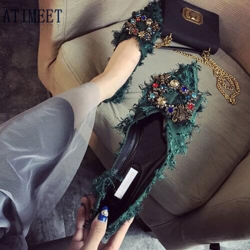 Women PU Leather Shoes Pointed Toe Flats Shoes New Style Peas Shoes With Fluffy Soft Sole For Autumn And Winter