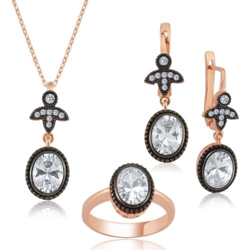 Trendy For Woman 925 Summer Wholesale Zircon Gift Pendant Cute Accessories High Quality Retro Crystal Ring Swarovski