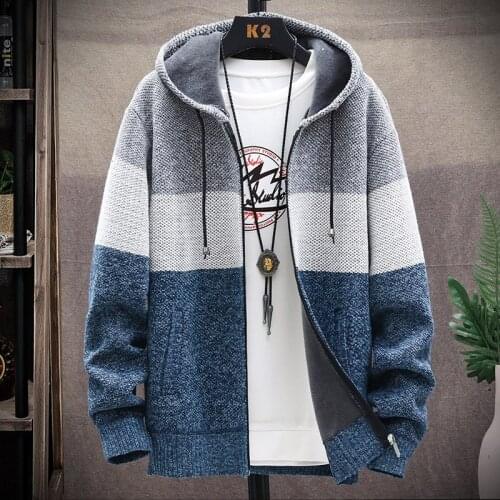 DBLUELOVE Men's Cardigans With A Hood