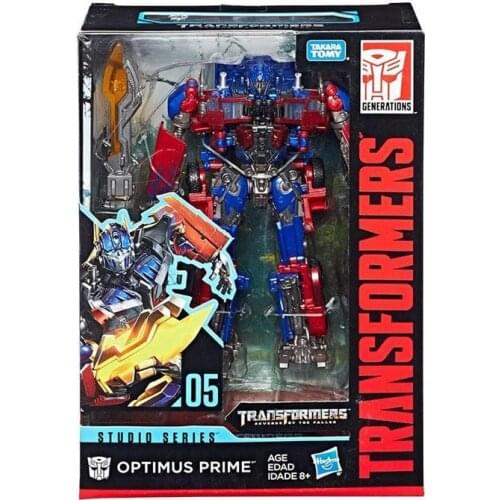 TAKARA Tomy Transformers Toys PVC Metal Part Optimus Prime SS05 Autobots Robots Boy Birthday Gifts Deformation Car