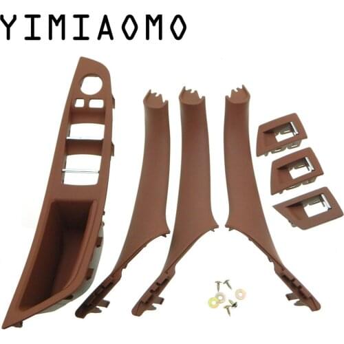 Left Hand Drive LHD ABS Inner Door Pull Handle Trim Cover Panel 51417261933 For BMW F10 520i 535i 528i xDrive F11 514 173 592 84