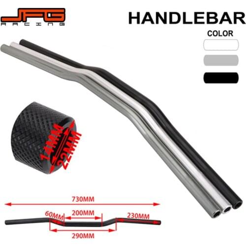 Motorcycle 7/8" 22MM Aluminum Alloy Handlebar Drag Straight Bar Custom For Harley KTM HONDA YAMAHA SUZUKI KAWASAKI BMW