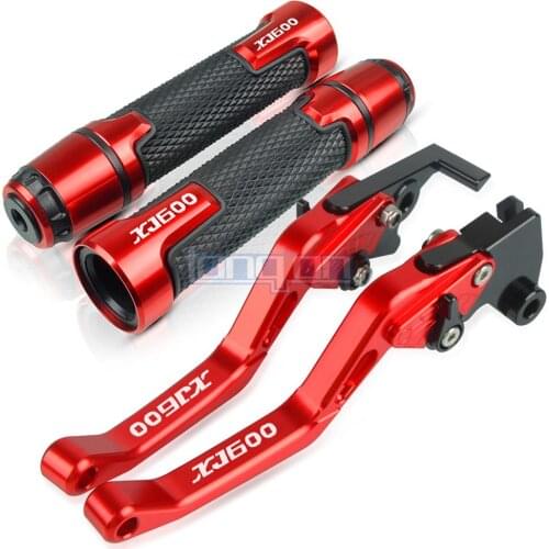 Motorcycle aluminum Accessories Handle Grips Handlebar Short Brake Clutch Lever For YAMAHA XJ600 1984-1992 1985 1986 1987 1988