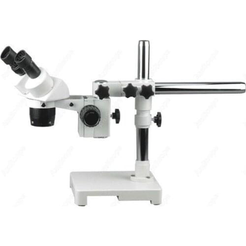 Multi Power Stereo Microscope-AmScope Supplies 20X-30X-40X-60X Stereo Microscope with Single-Arm Boom Stand SW-3B24Y