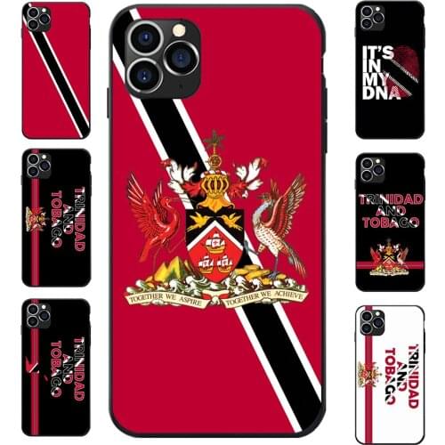 For Huawei Maimang Nova 2 3 4 5 6 8 I S Pro Plus Trinidad and Tobago National Flag Coat Of Arms Theme Soft TPU Phone Cases Cover