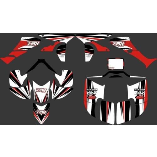 H2CNC DECAL STICKER Graphics Background Kits For Honda TRX450R TRX 450R fourtrax ATV TRX 450 R