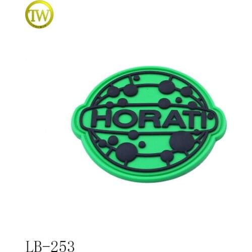 Custom clothing labels personalized garment tags silicone rubber label