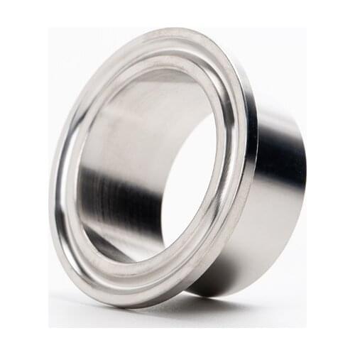 SUS 304 19MM.32MM.38MM.45MM.51MM Stainless Steel Sanitary Pipe Weld Ferrule Tri Clamp Type Stainless Steel Flange For Homebrew