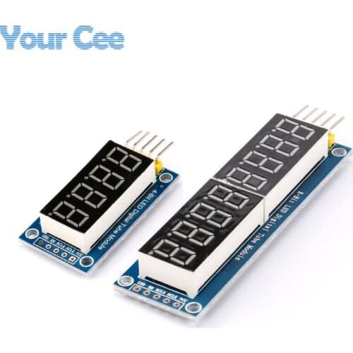 LED Display Module 7 Segment 4-bit 8-bit 0.36 Inch Anode Digital Tube Module Serial 595 Driver Board For Arduino 3.3-5V
