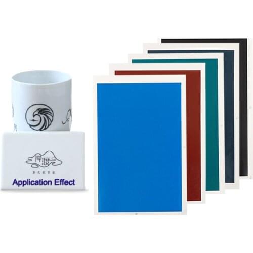 Universal Color Papers Compatible For CO2 Fiber Semi-conductor UV Laser Marking Engraving Machine Material Ceramic Glass Stone