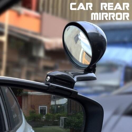 Universal 360 Rotation Adjustable Car Front View Mirror Auxiliary Rearview for Car Vehicle Side Blindspot Blind Spot Clear View