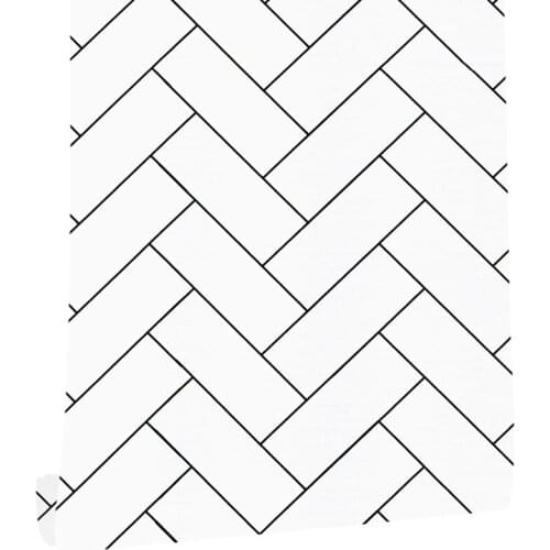 Vinyl Decorative 3D Wallpaper Wall Stickers Brief Style Self Adhesive Waterproof Bedroom Furniture Contact Paper DIY Mural