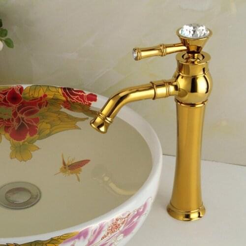 Gold Color High Quality Faucet match of bathroom or kitchen basin