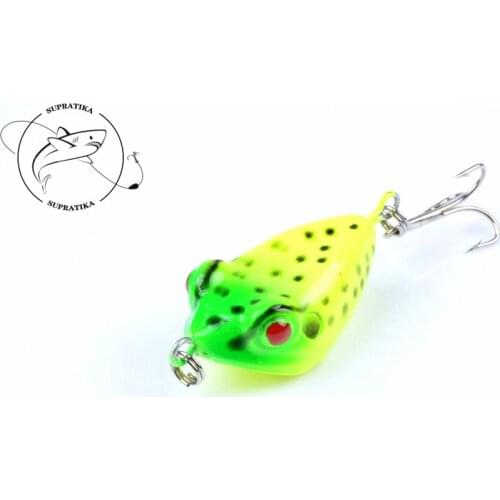 1Piece 4cm 6g Smart Plastic Frog Fishing Bait Lures With Bass Hook Isca Artificial Minnow Wobblers Pesca Lure Tackle