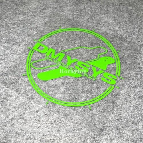 2 PCS 50CM Laser HAHA Car Sticker Guitar Auto Window Front Windshield Body Door Decals