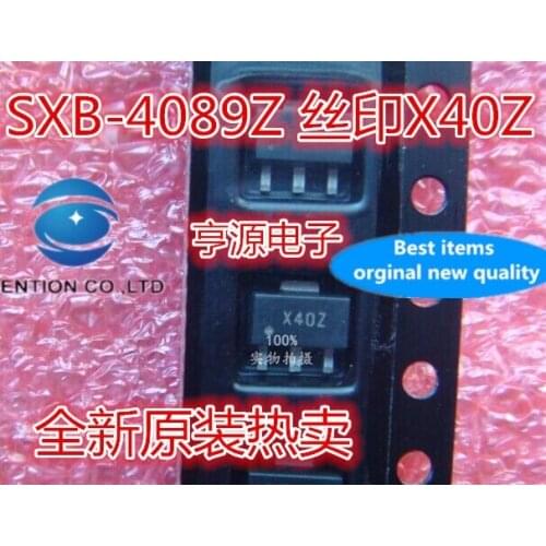 5PCS SXB-4089Z Silkscreen X40Z rf amplifier SOT-89 in stock 100% new and original