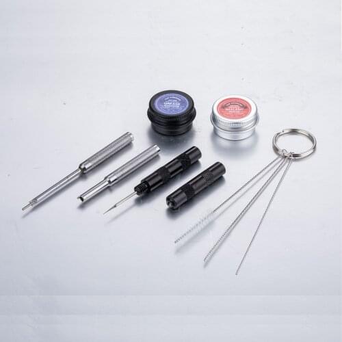 8 Set Professional Hot Sale Airbrush Accessories Air Brush Cleaning Repair Tool Kit Airbrushes Needle Brush Set Spray Gun Tools