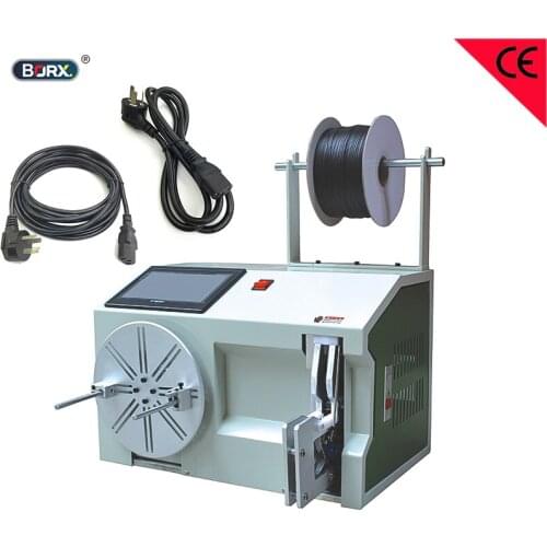 Touch screen and Button version Automatic winding binding machine for wire harness wind and tie equipment