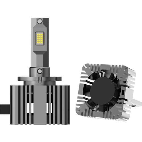 2PCS D1S D2S D3S D4S D1R D2R D3R D4R CANBUS Error Free Mini 1:1 LED Car Headlight 6000K Non-Destructive Installation