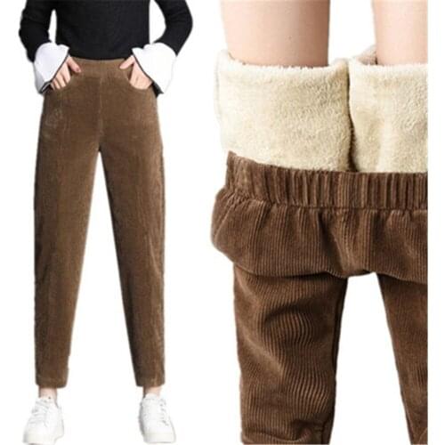 Женские вельветовые брюки Flubiflous China At AliExpress